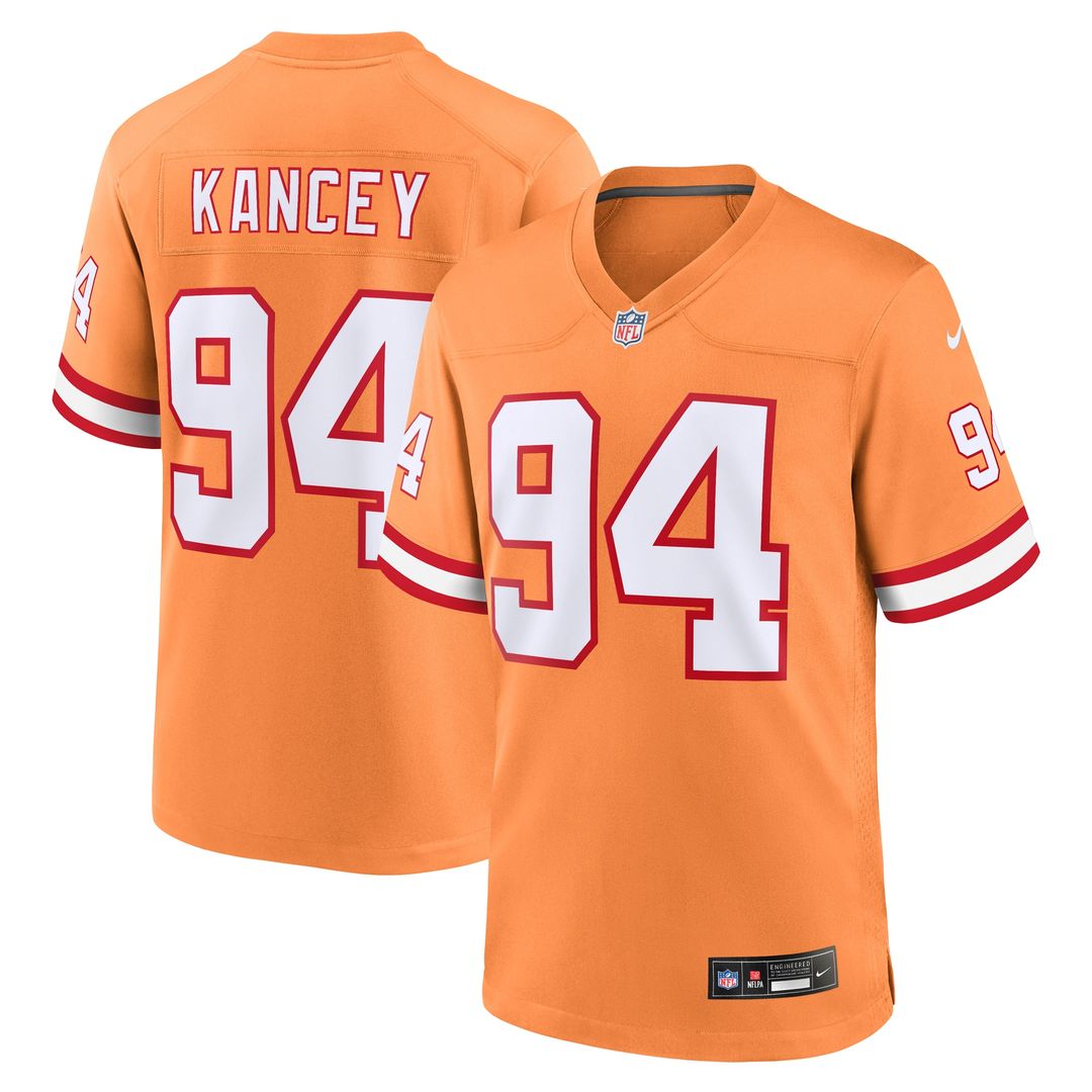 Calijah Kancey Tampa Bay Buccaneers Game Jersey - White