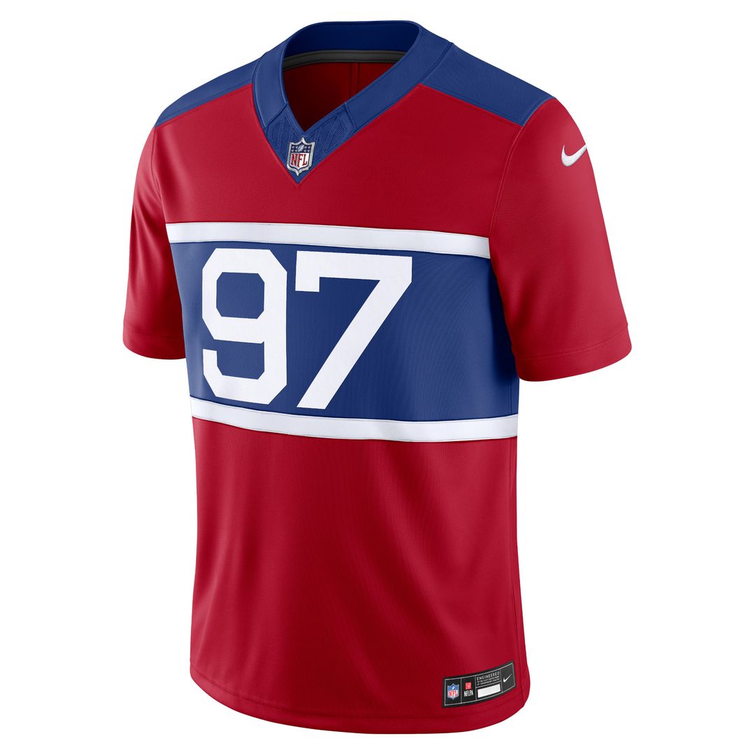 Dexter Lawrence II New York Giants Alternate Vapor F.U.S.E. Limited Jersey - Century Red