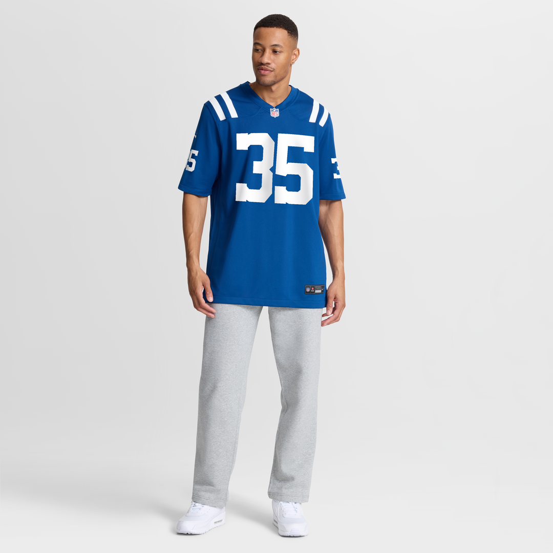 Johnathan Edwards Indianapolis Colts Team Game Jersey - Royal