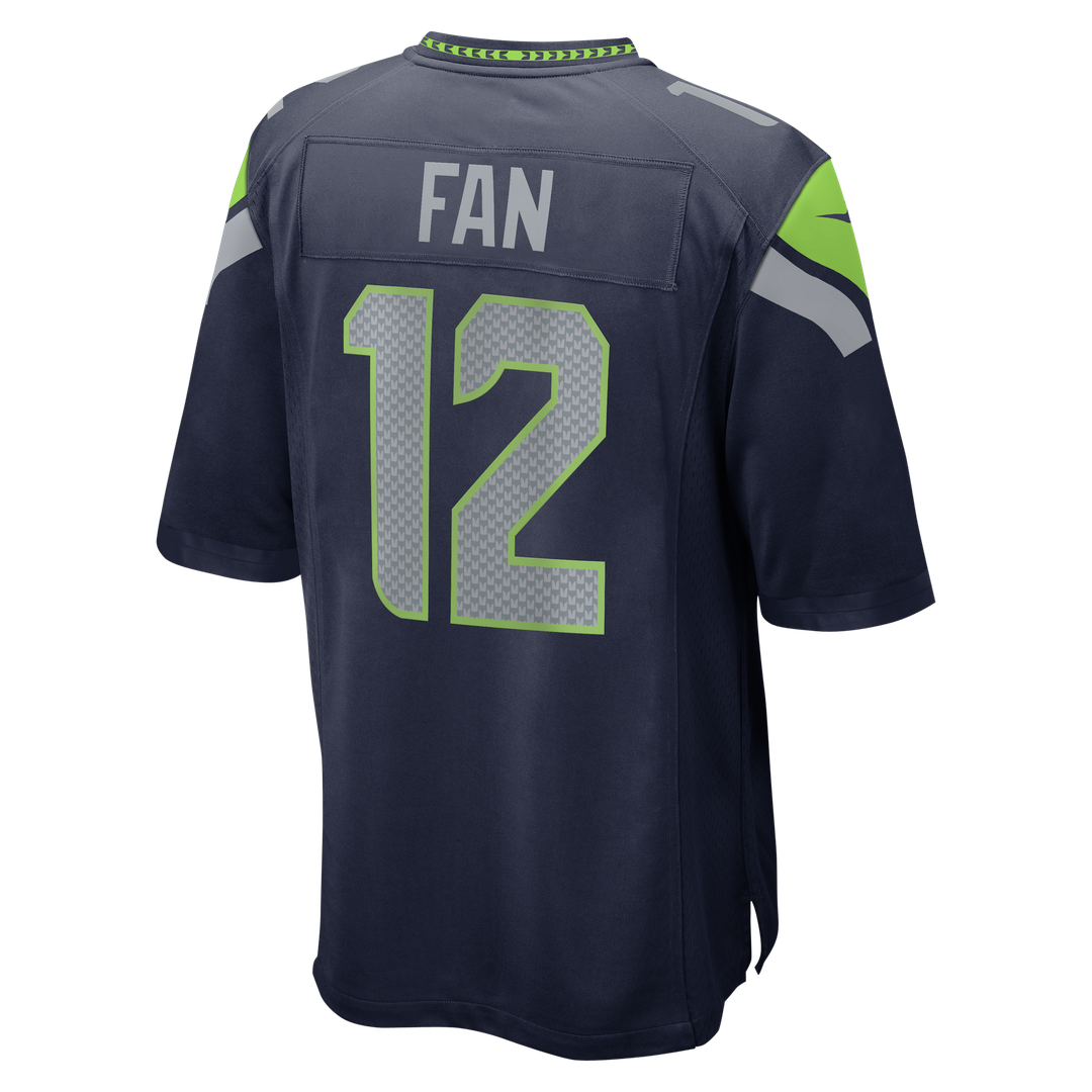 12s Seattle Seahawks Team Game Jersey - College Navy