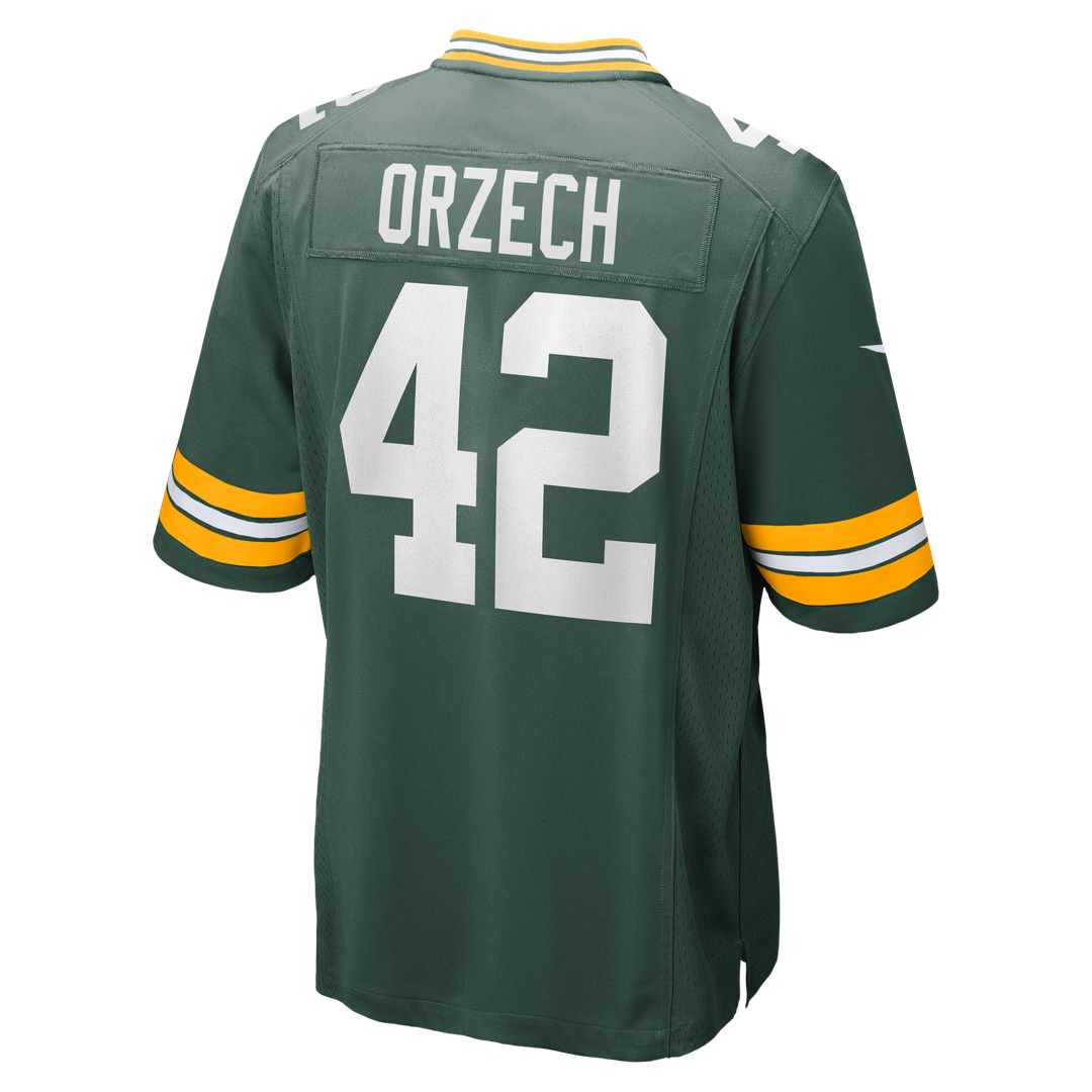 Matt Orzech Green Bay Packers Game Jersey - Green