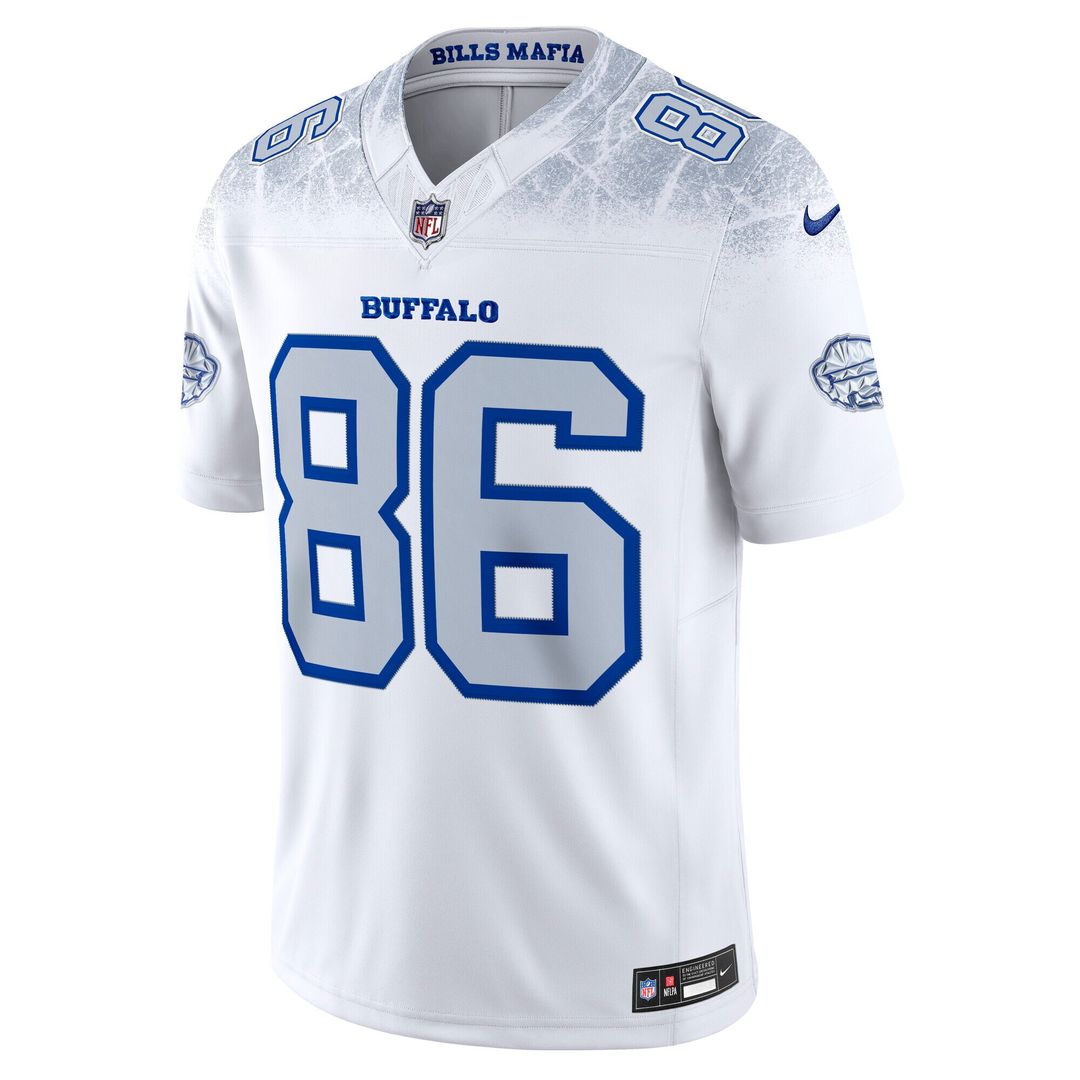Dalton Kincaid Buffalo Bills 2025 Rivalries Collection Stitched Limited Jersey - White