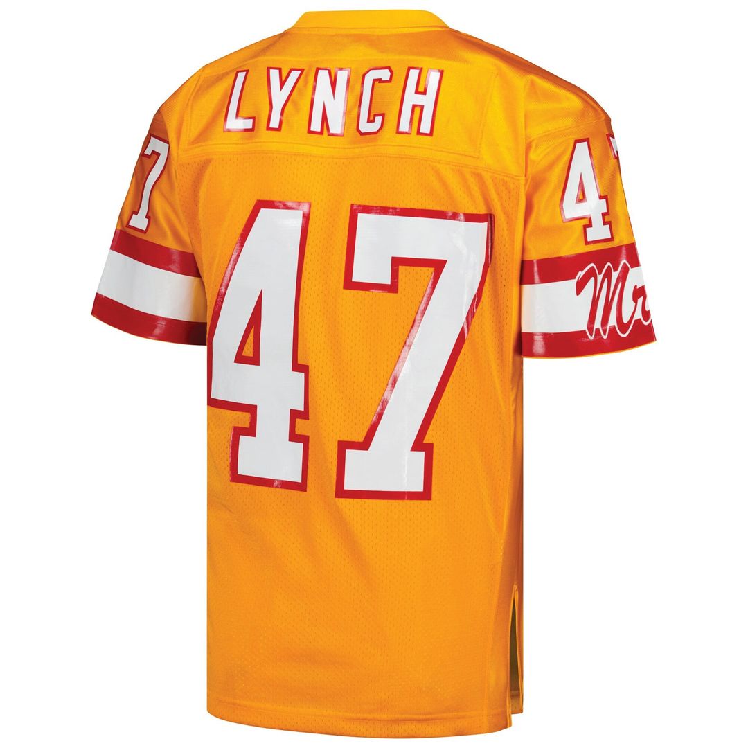 John Lynch Tampa Bay Buccaneers 1993 Authentic Throwback Retired Player Jersey - Orange
