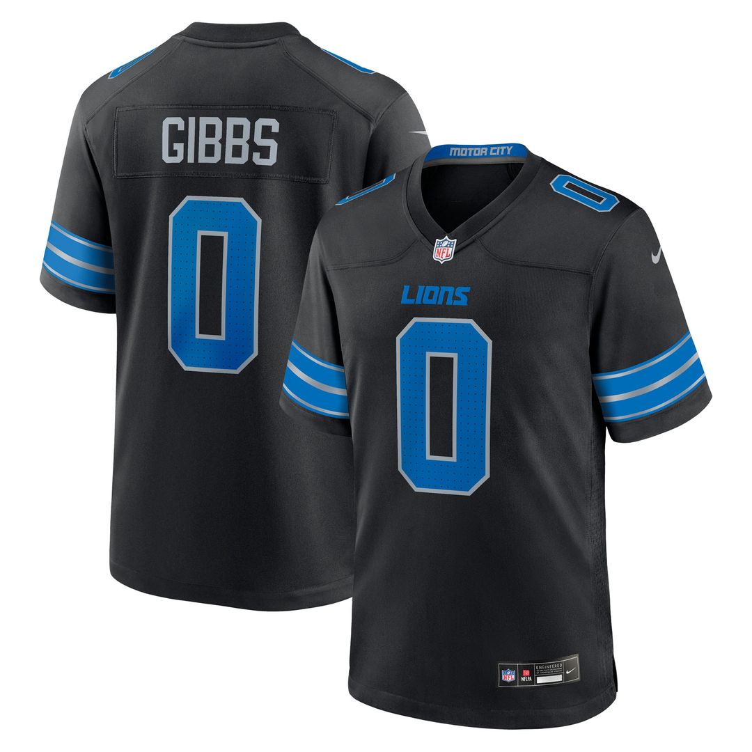 Jahmyr Gibbs Detroit Lions Game Player Jersey - White