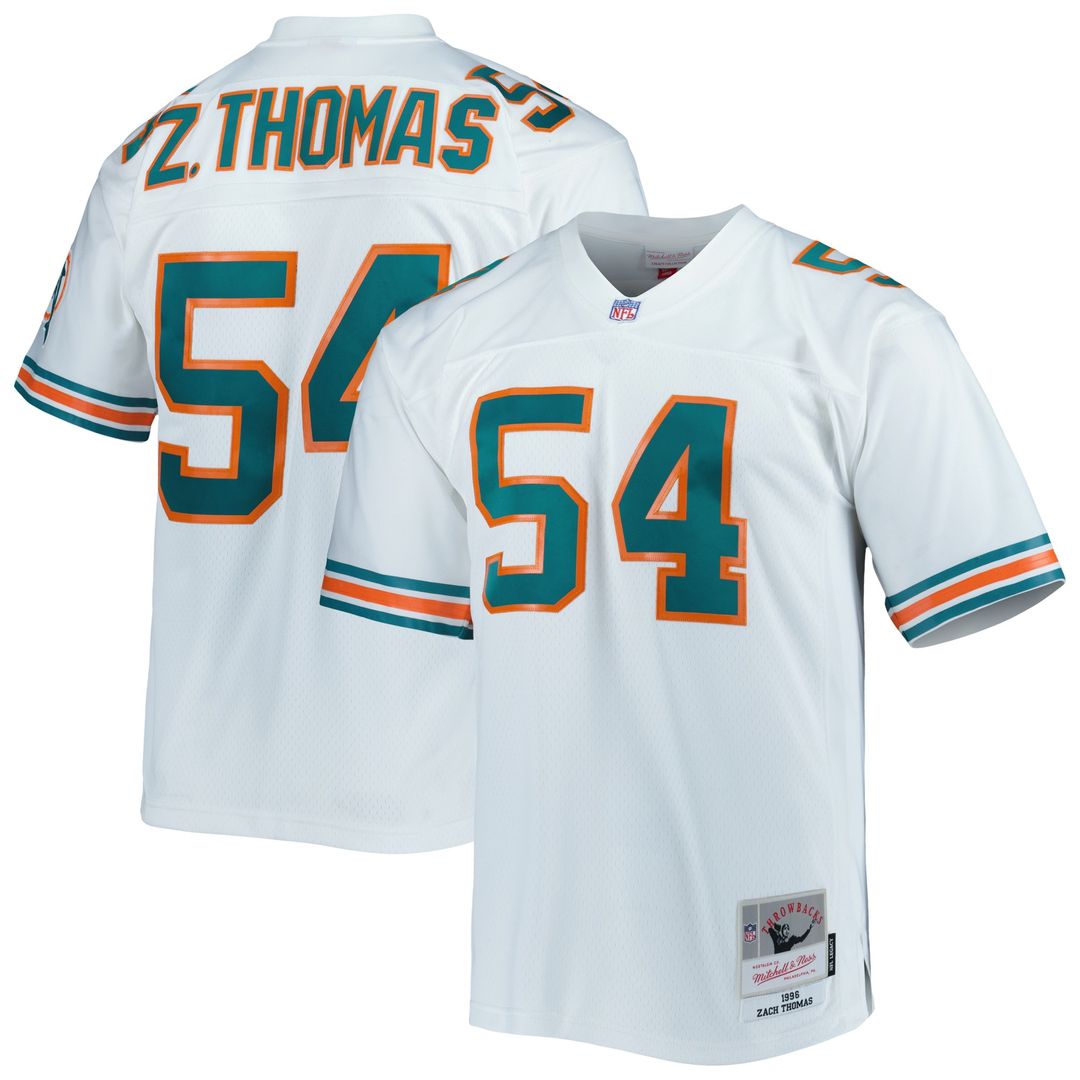 Zach Thomas Miami Dolphins Legacy Replica Jersey - Orange