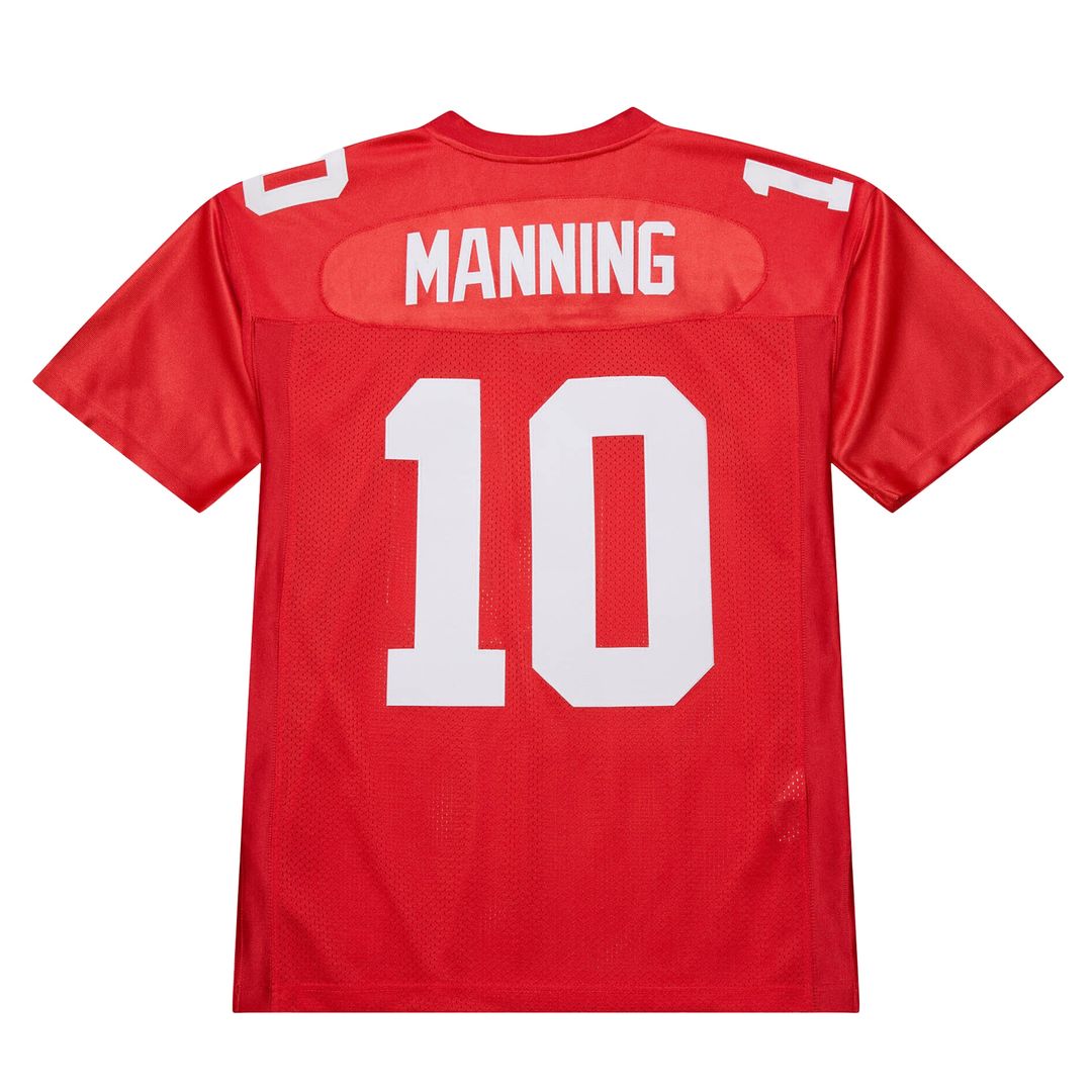 Eli Manning New York Giants 2004 Authentic Throwback Retired Player Jersey - Red