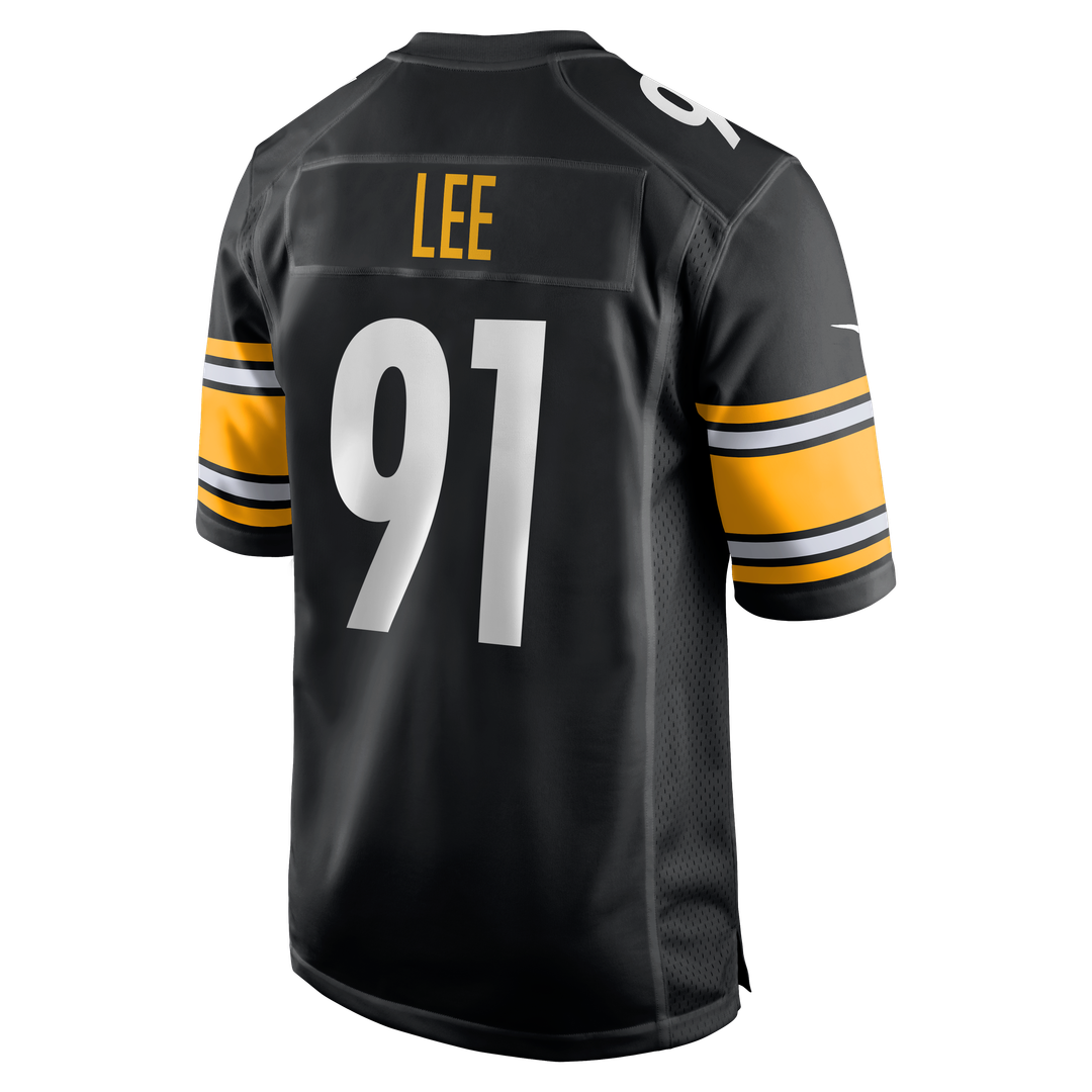 Logan Lee Pittsburgh Steelers Game Jersey - Black