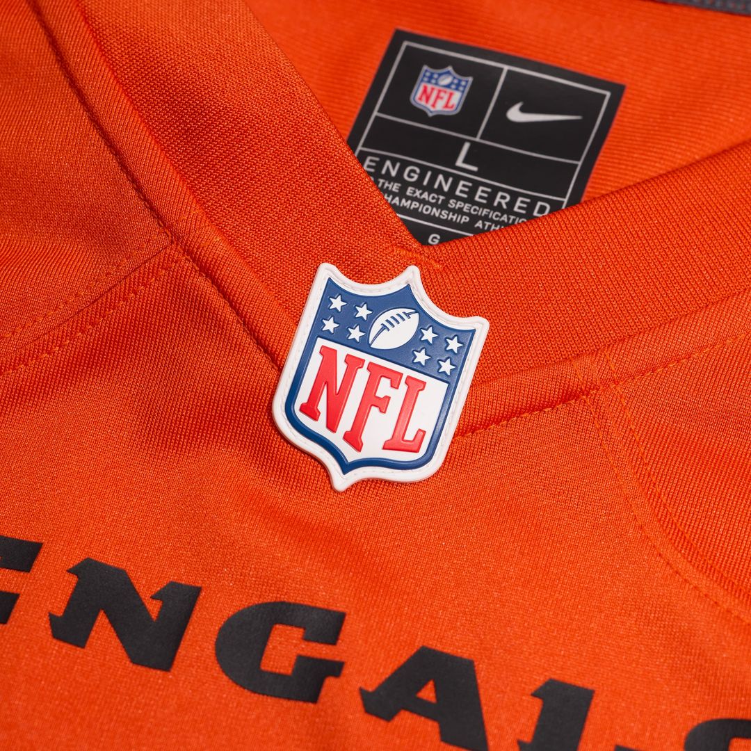Joe Flacco Cincinnati Bengals Alternate Game Jersey - Orange