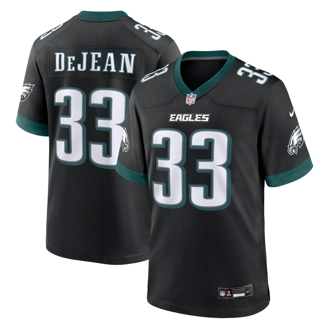 Cooper DeJean Philadelphia Eagles Alternate Game Jersey - Black