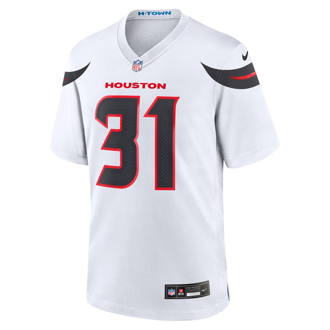 Dameon Pierce Houston Texans Game Jersey - White