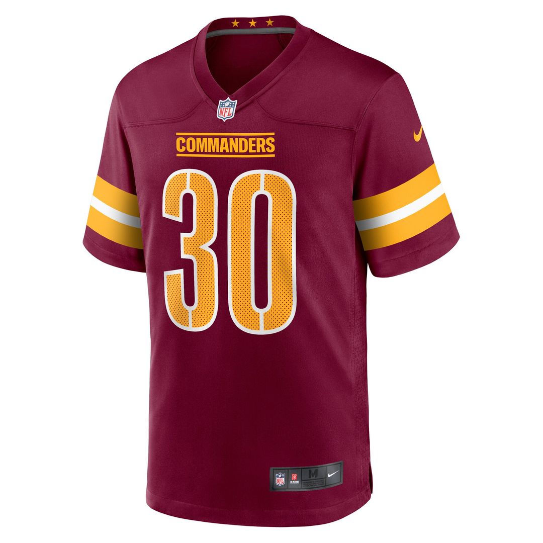 Austin Ekeler Washington Commanders Game Player Jersey - Burgundy