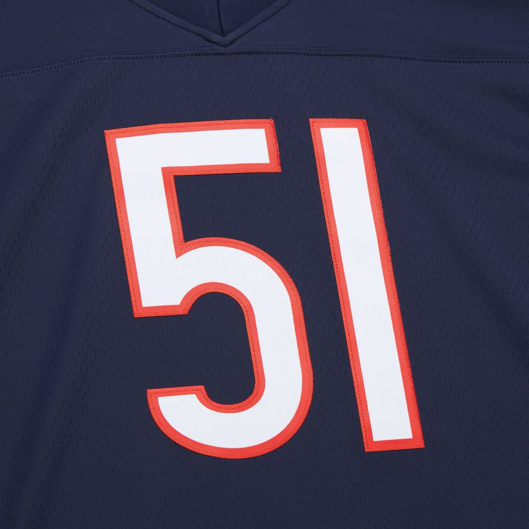 Dick Butkus Chicago Bears Legacy Replica Jersey - Navy