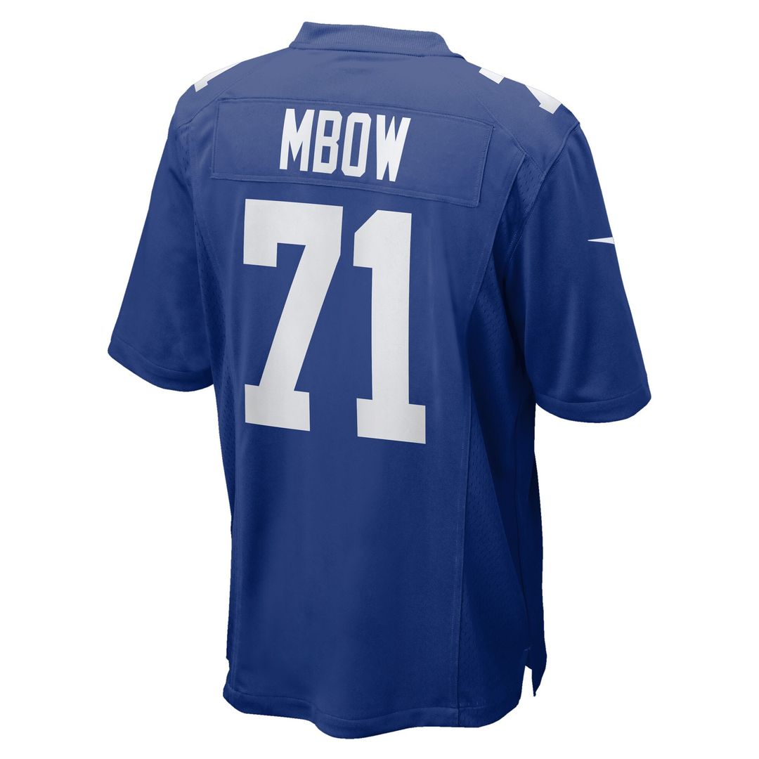 Marcus Mbow New York Giants Team Game Jersey - Royal