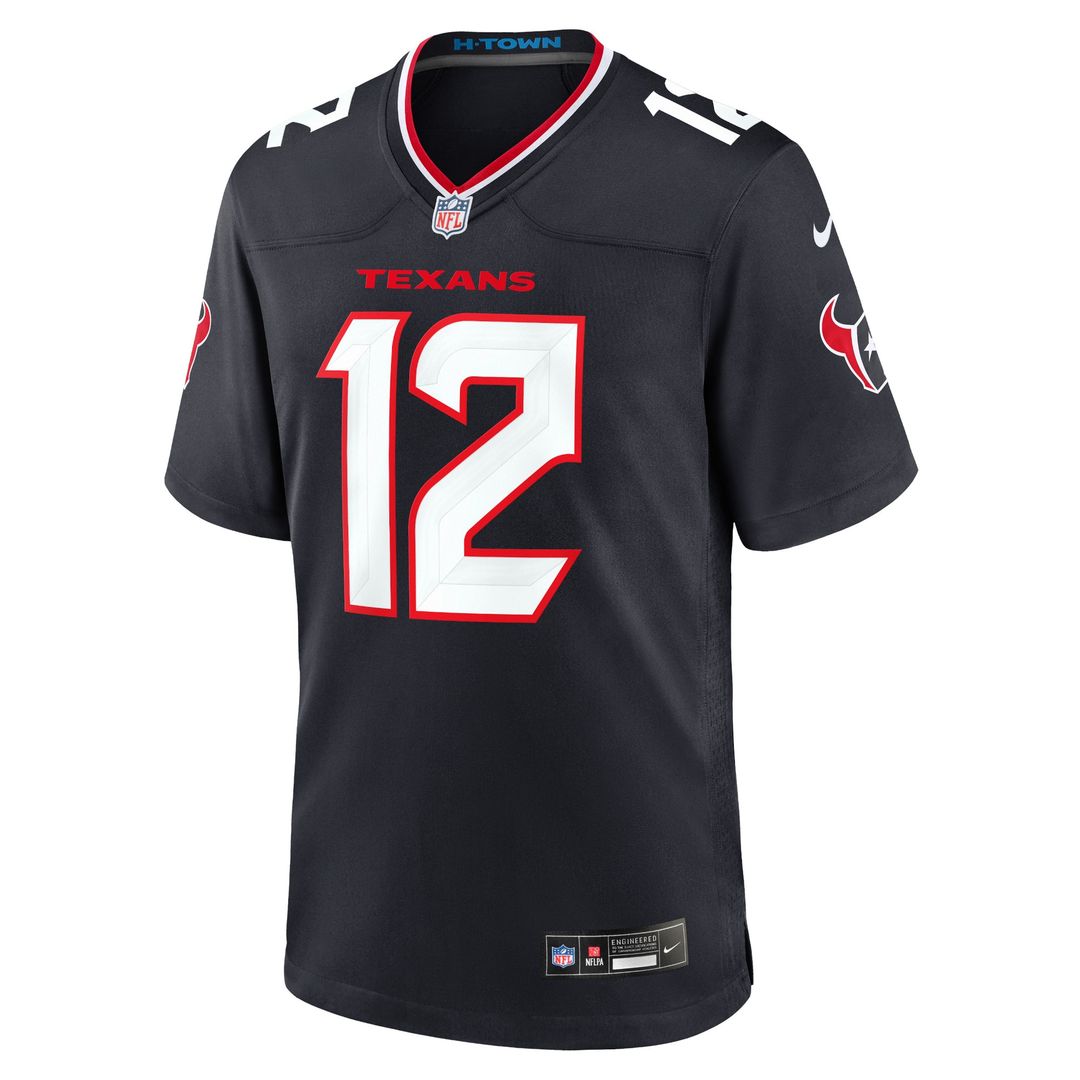 Nico Collins Houston Texans Game Jersey - White