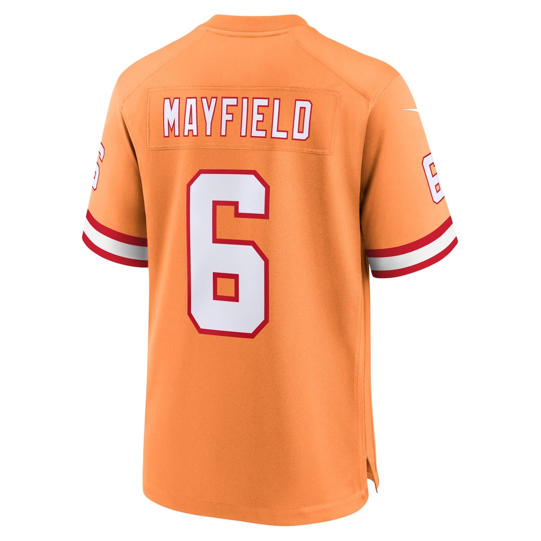 Baker Mayfield Tampa Bay Buccaneers Alternate Game Player Jersey - Pewter