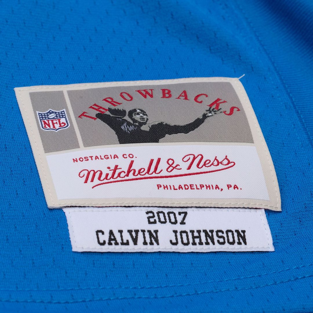 Calvin Johnson Detroit Lions x Golf Wang Unisex 2007 Legacy Fashion Jersey - Blue
