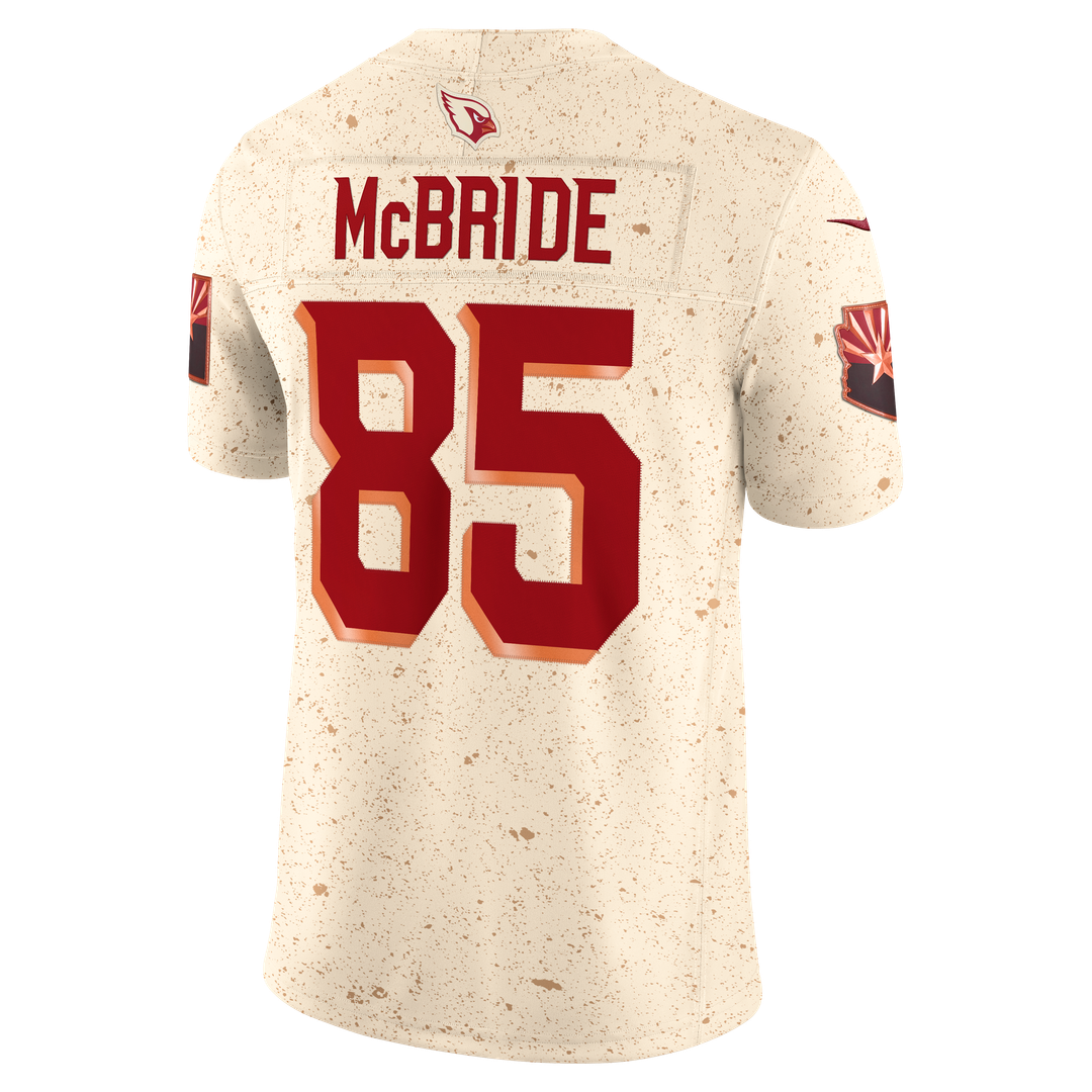 Trey McBride Arizona Cardinals 2025 Rivalries Collection Stitched Limited Jersey - Natural