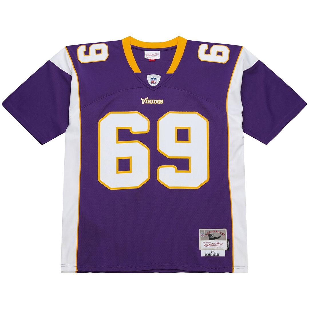 Jared Allen Minnesota Vikings 2011 Legacy Replica Jersey - Purple