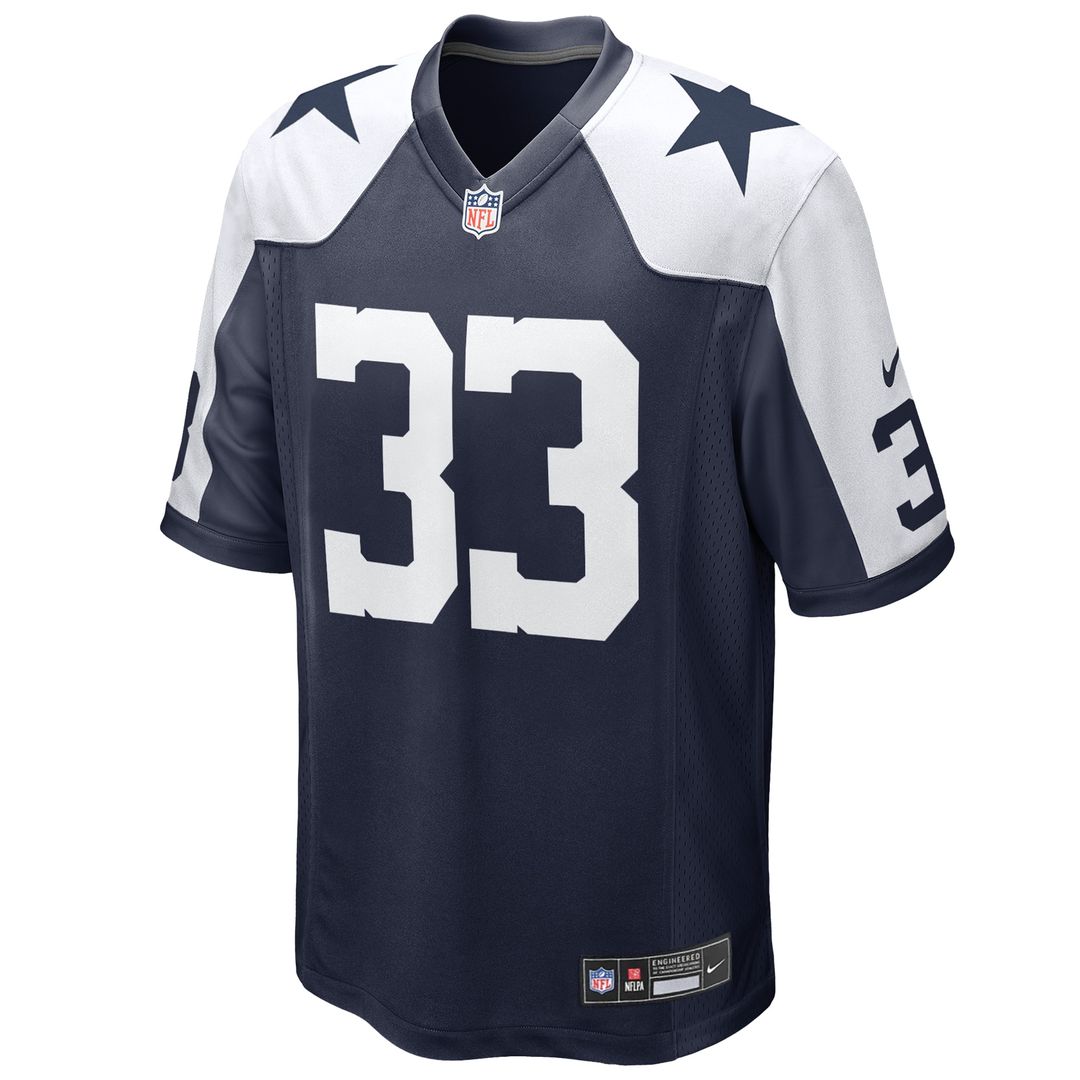 Javonte Williams Dallas Cowboys Alternate Game Jersey - Navy