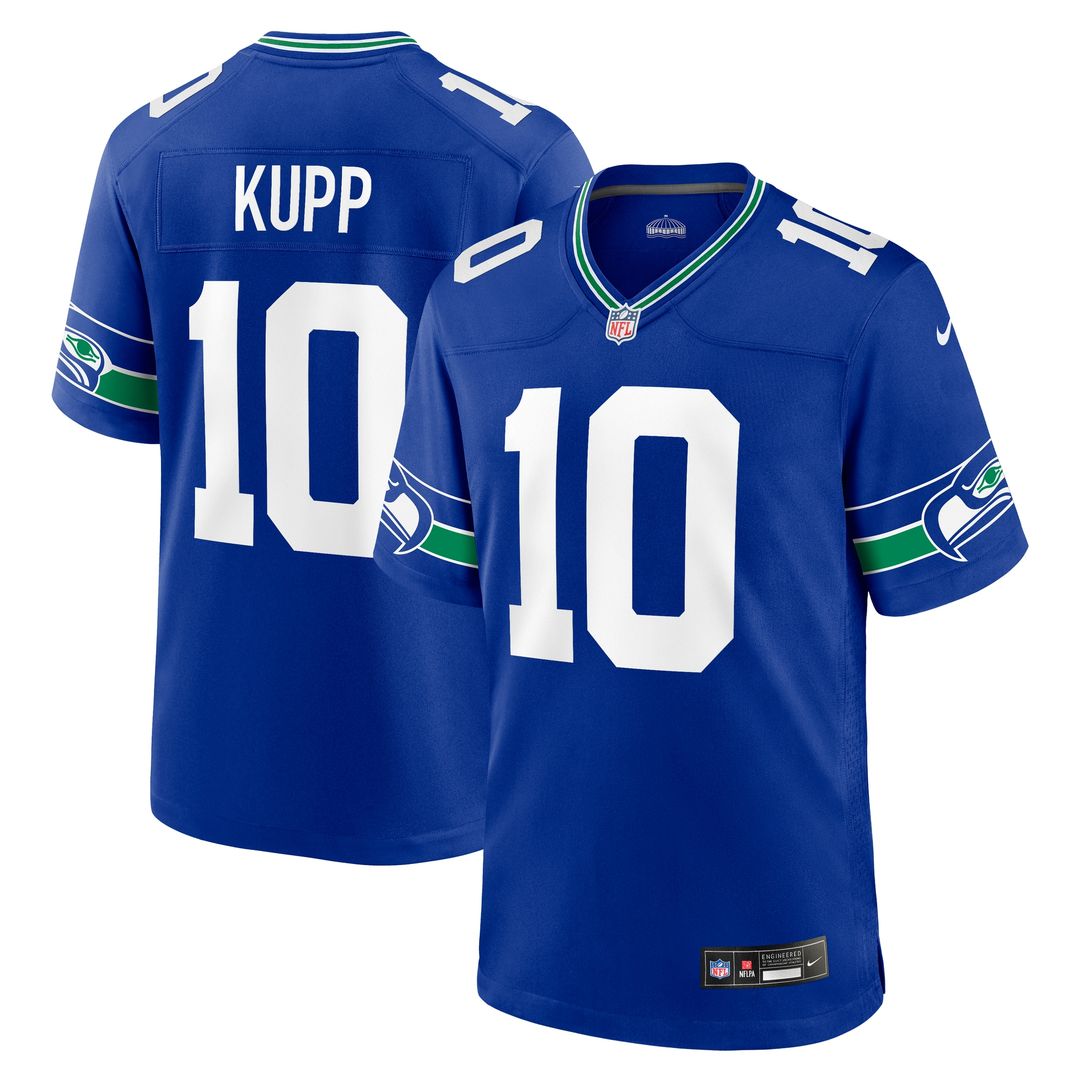 Cooper Kupp Seattle Seahawks Team Game Jersey - College Navy