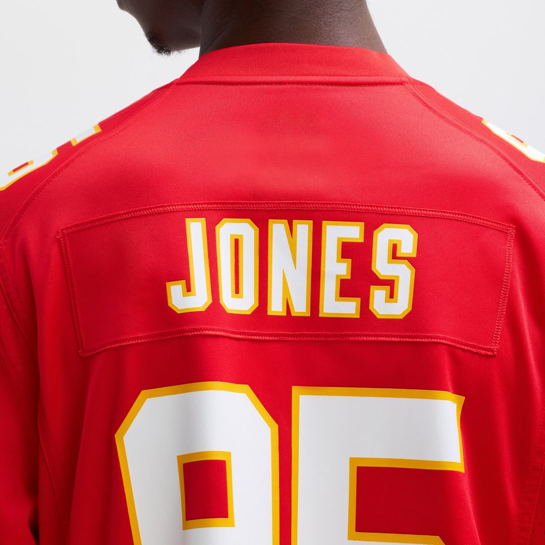Chris Jones Kansas City Chiefs Game Jersey - Red