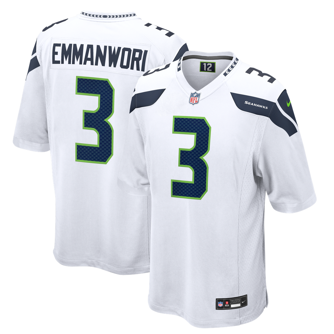 Nick Emmanwori Seattle Seahawks Team Game Jersey - College Navy