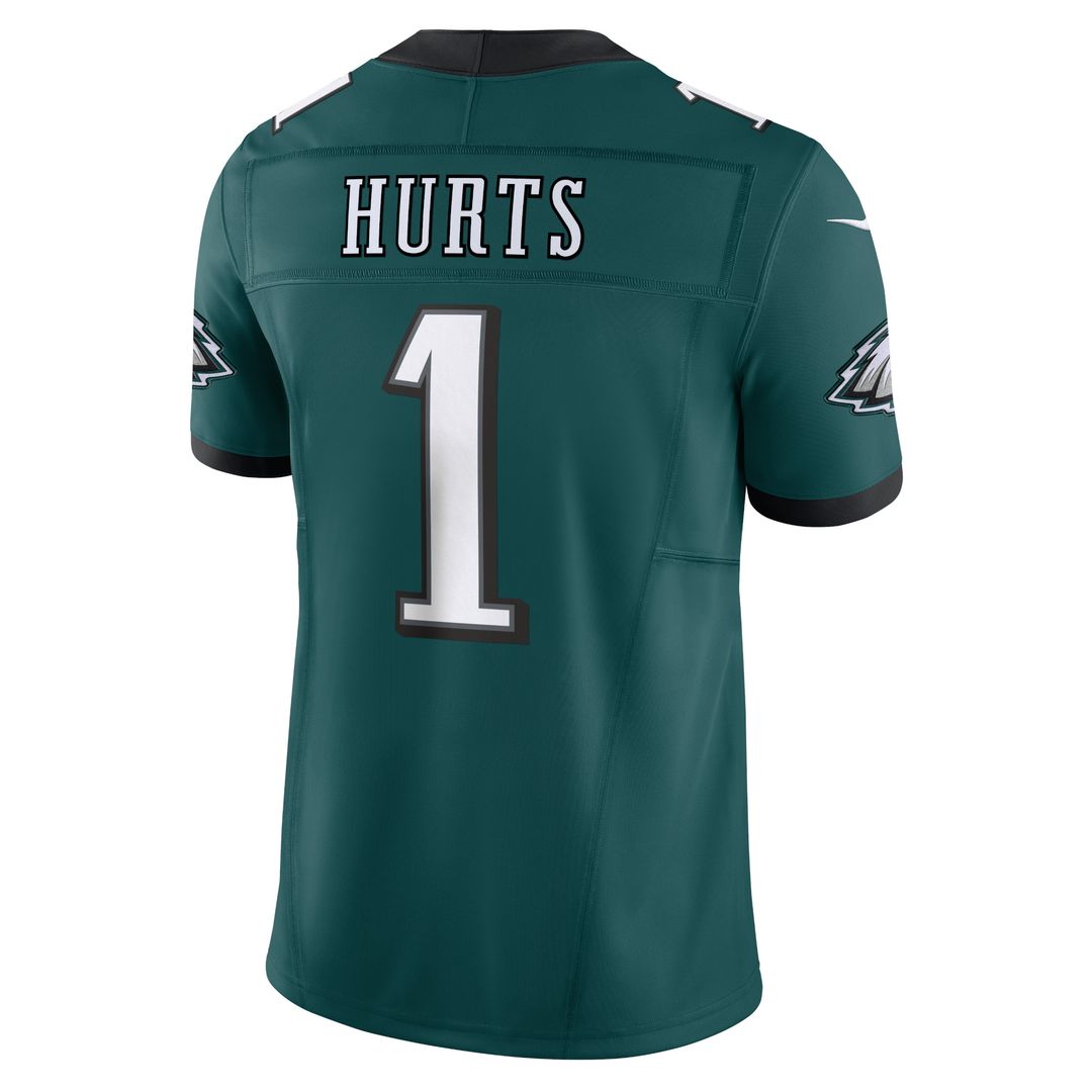 Jalen Hurts Philadelphia Eagles Vapor F.U.S.E. Limited Jersey - Midnight Green