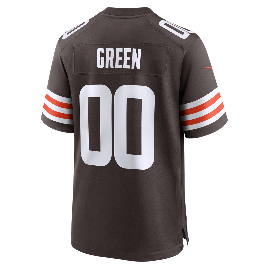 Taylen Green Cleveland Browns Game Jersey - Brown