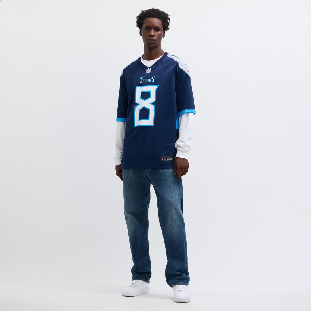 Will Levis Tennessee Titans Game Jersey - Navy