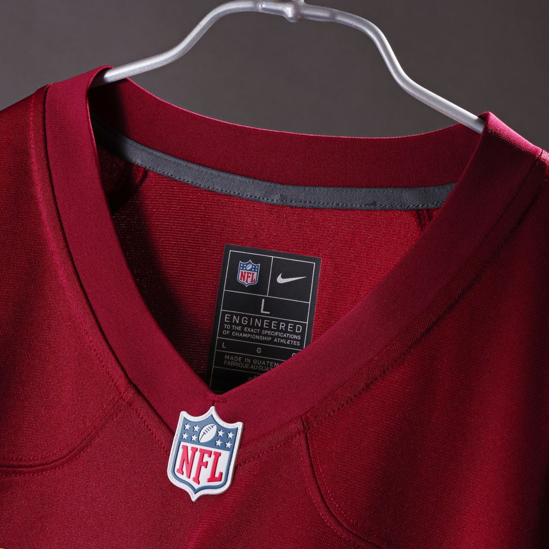 Mike Sainristil Washington Commanders Hail Raiser Alternate Game Jersey - Black