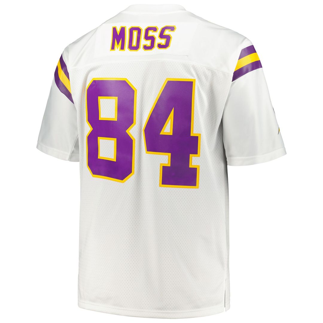 Randy Moss Minnesota Vikings Big & Tall 1998 Legacy Retired Player Jersey - White