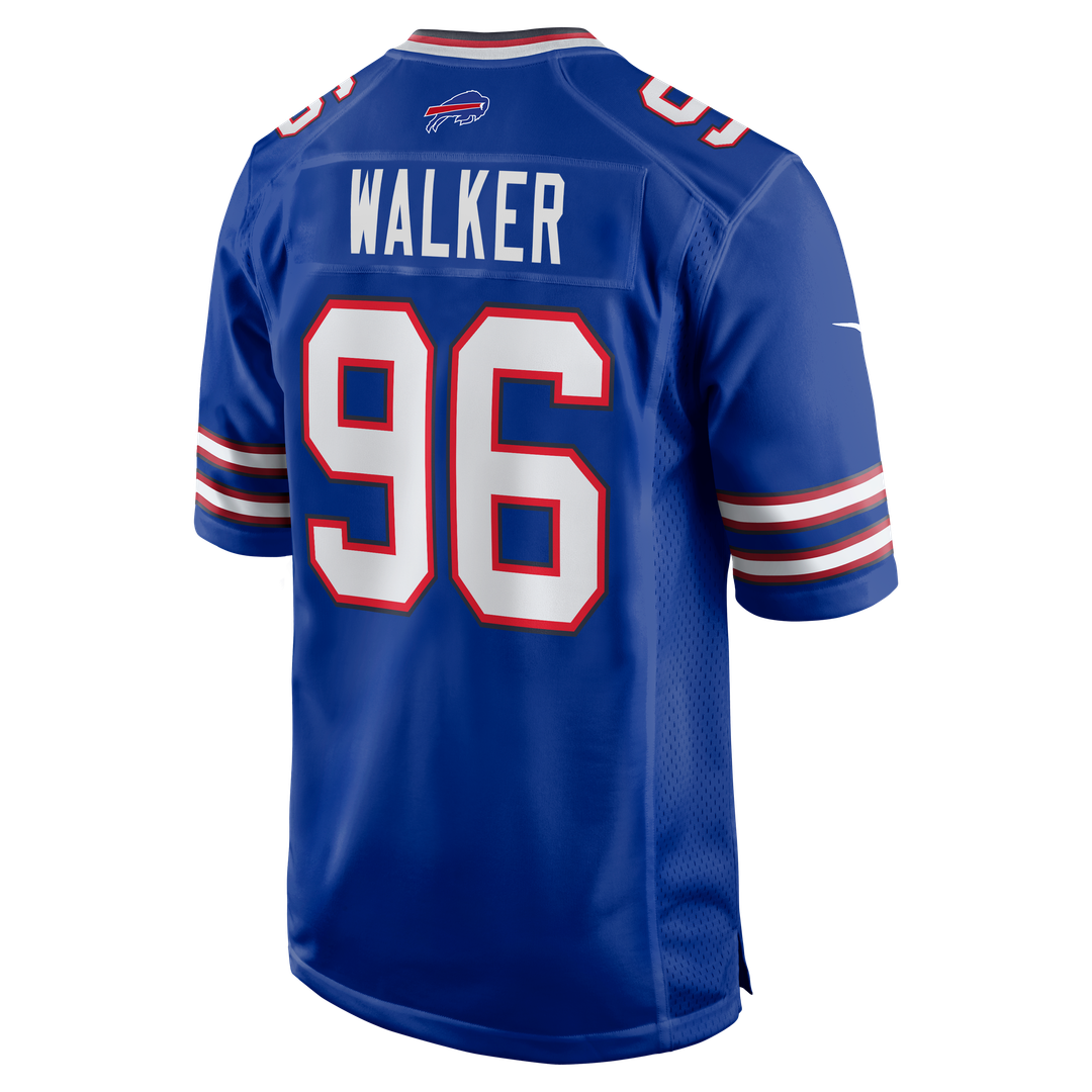 Deone Walker Buffalo Bills Team Game Jersey - Royal