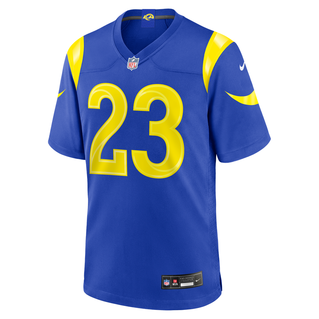 Kyren Williams Los Angeles Rams White Game Player Jersey - White