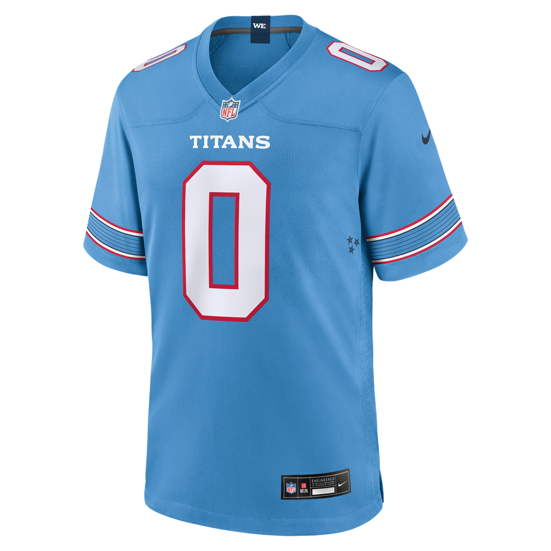 Calvin Ridley Tennessee Titans Game Jersey - Light Blue