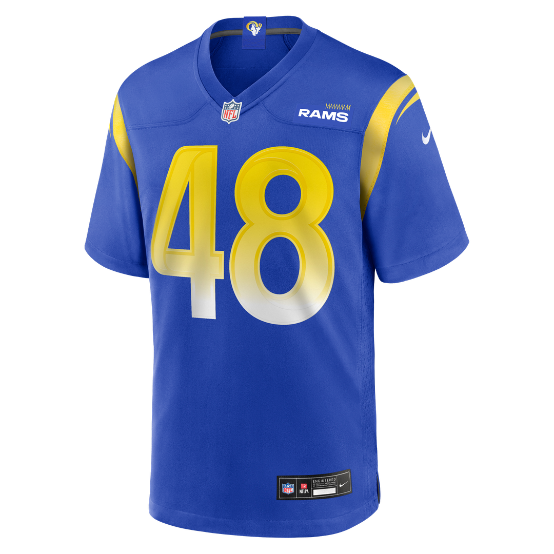 Omar Speights Los Angeles Rams Game Jersey - Royal