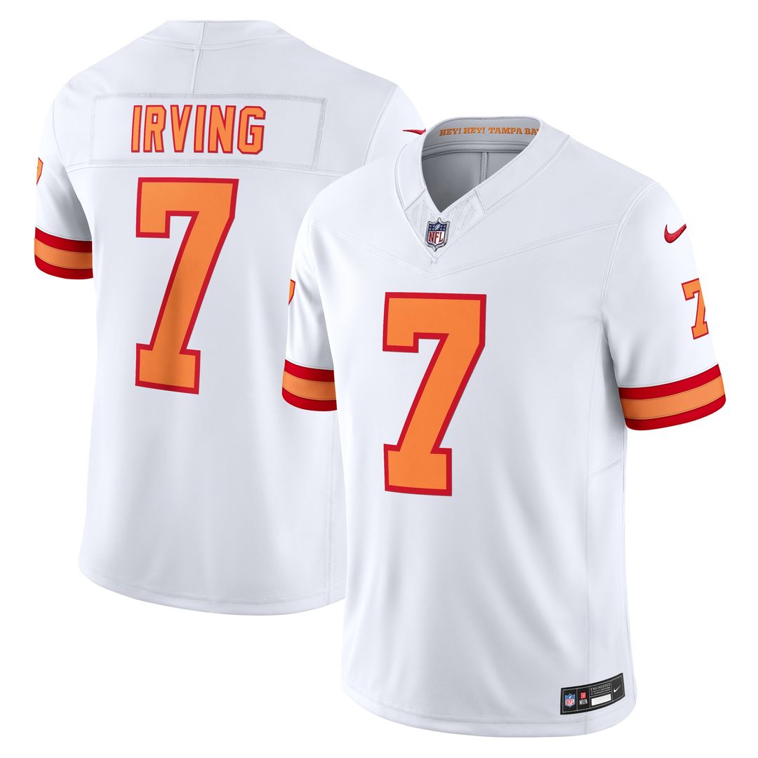 Bucky Irving Tampa Bay Buccaneers Alternate 2 Throwback Vapor F.U.S.E. Limited Jersey - Orange