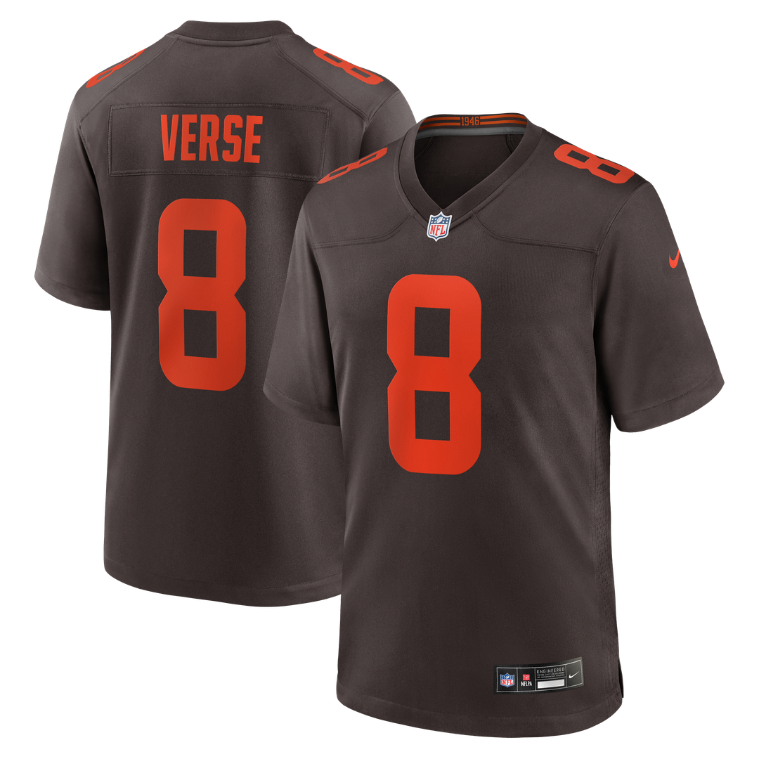 Jared Verse Cleveland Browns Alternate Alpha Dawg Game Jersey - Brown