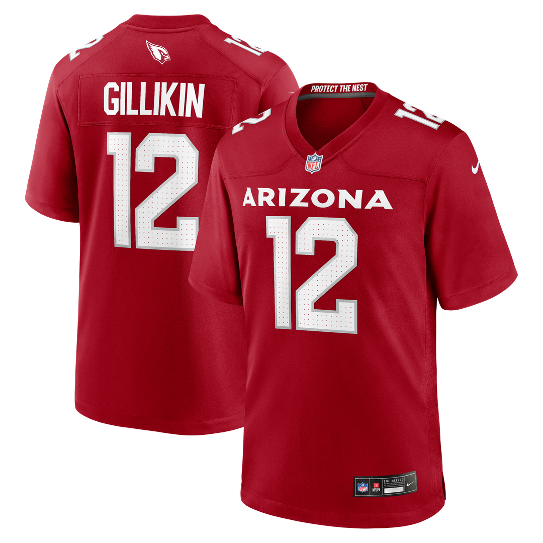 Blake Gillikin Arizona Cardinals Team Game Jersey - Cardinal