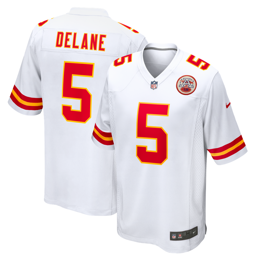 Mansoor Delane Kansas City Chiefs Game Jersey - White