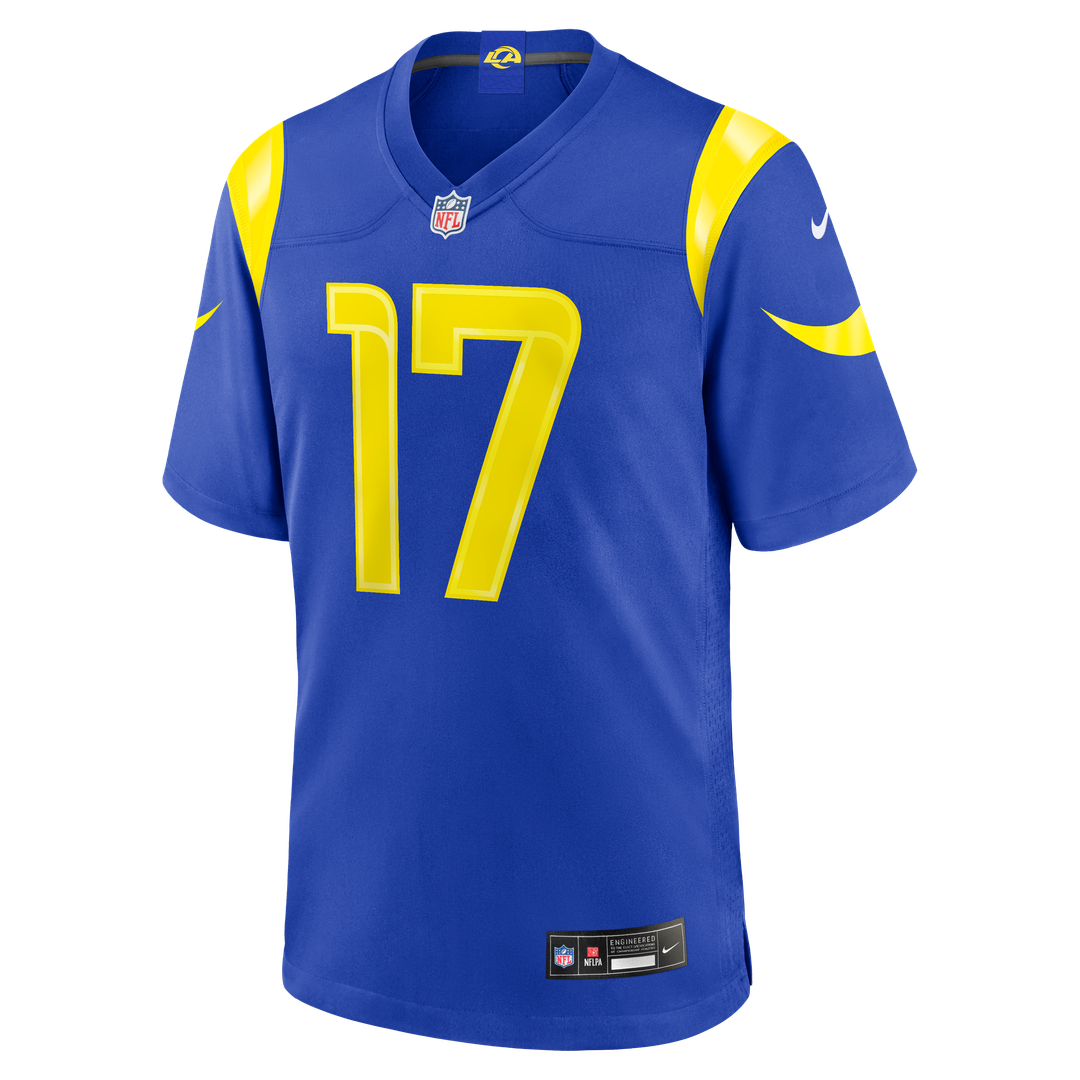 Davante Adams Los Angeles Rams Team Game Player Jersey - Royal