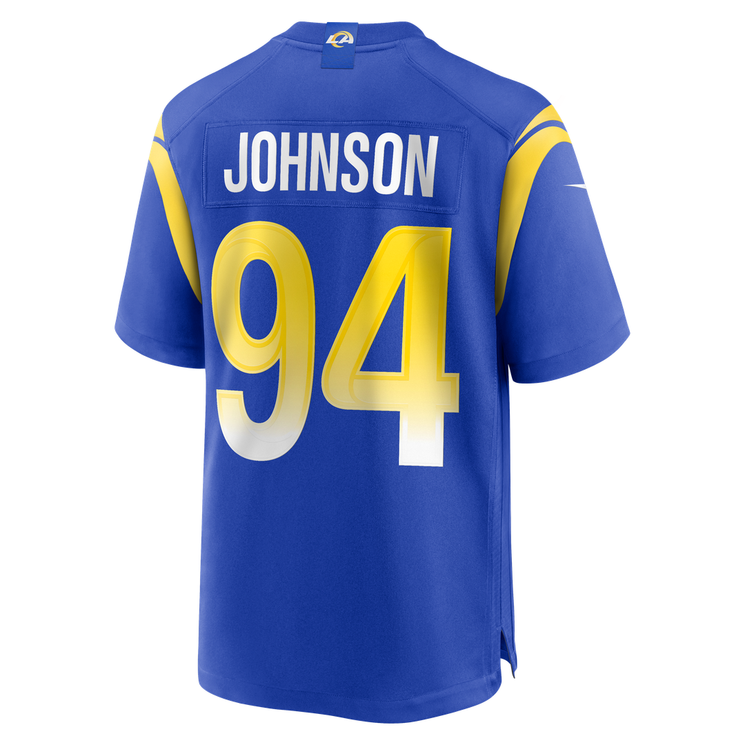 Desjuan Johnson Los Angeles Rams Home Game Jersey - Royal