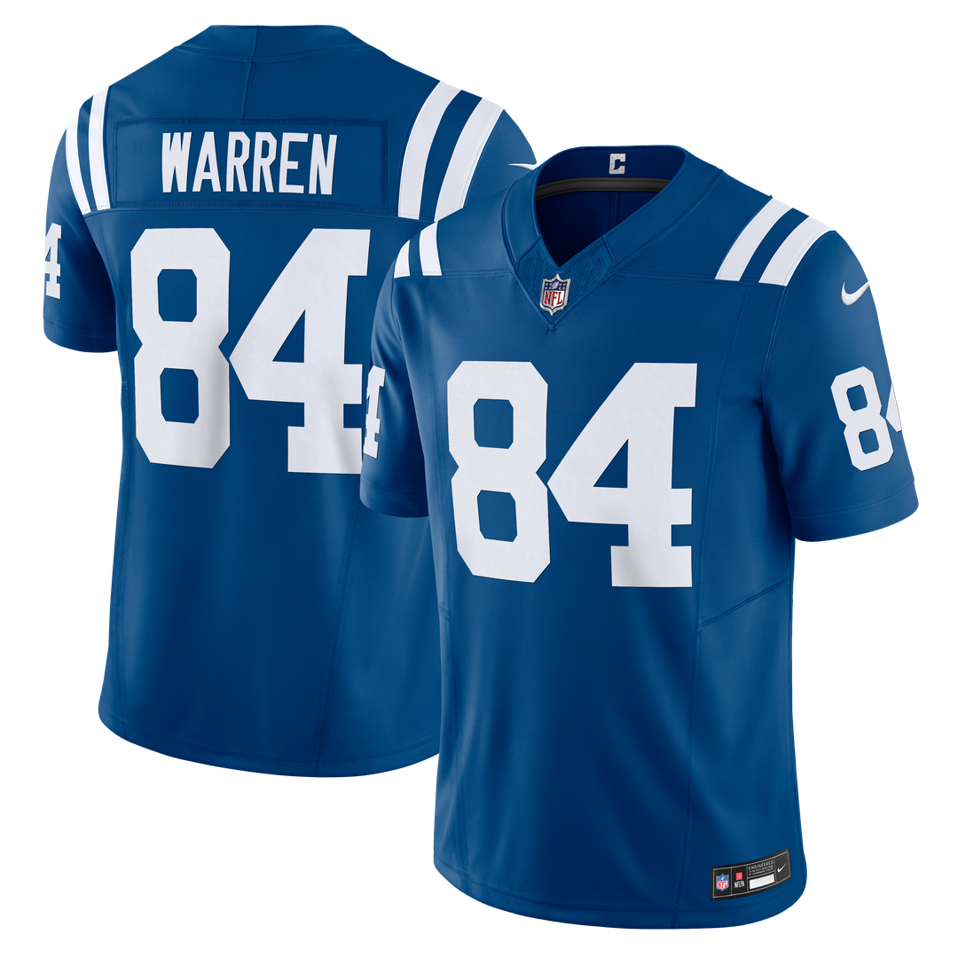 Tyler Warren Indianapolis Colts Team Vapor F.U.S.E. Limited Jersey - Royal