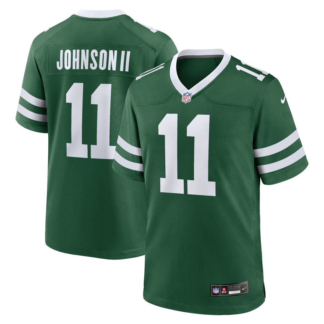 Jermaine Johnson II New York Jets Alternate Game Jersey - Legacy Black