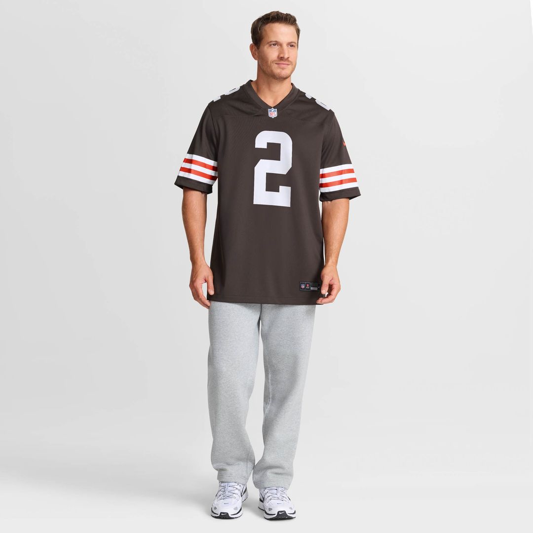 Shedeur Sanders Cleveland Browns Game Jersey - Brown