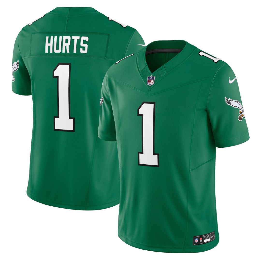 Jalen Hurts Philadelphia Eagles Vapor F.U.S.E. Limited Jersey - Midnight Green