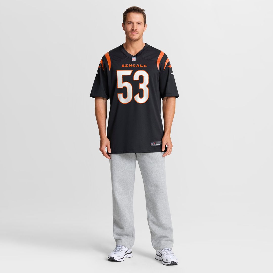 Boye Mafe Cincinnati Bengals Team Game Jersey - Black