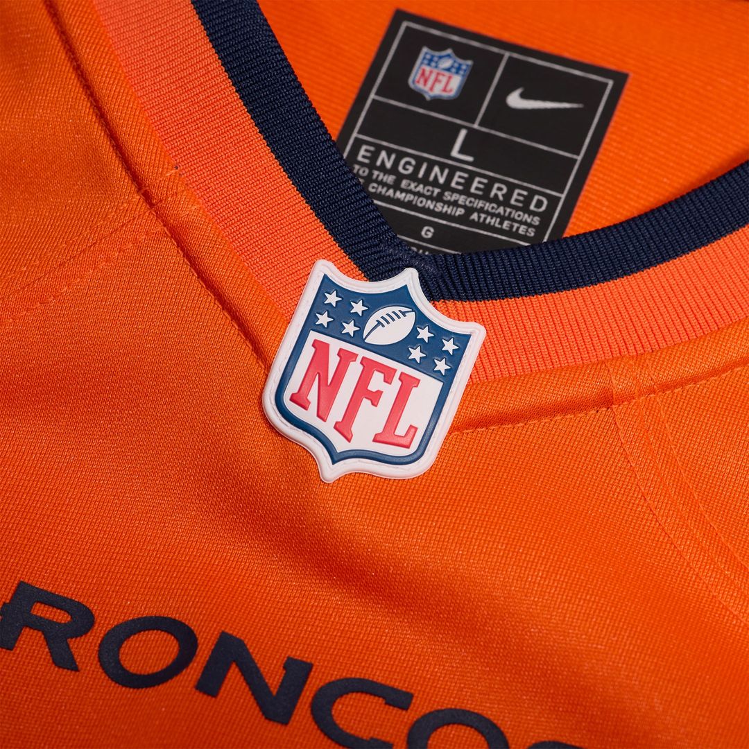 Karene Reid Denver Broncos Team Game Jersey - Orange