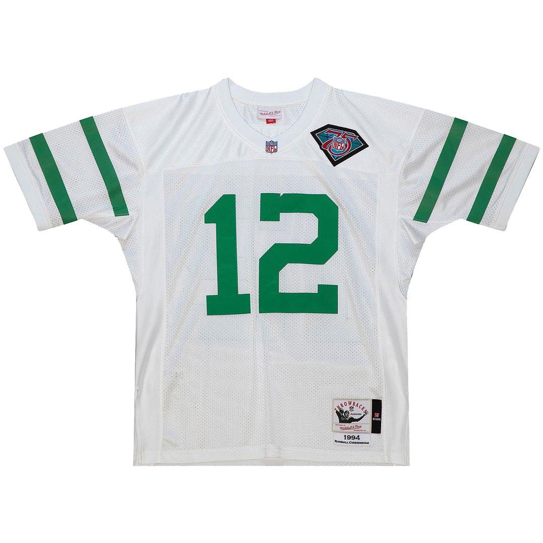 Randall Cunningham Philadelphia Eagles 1992 Authentic Throwback Retired Player Jersey - Green