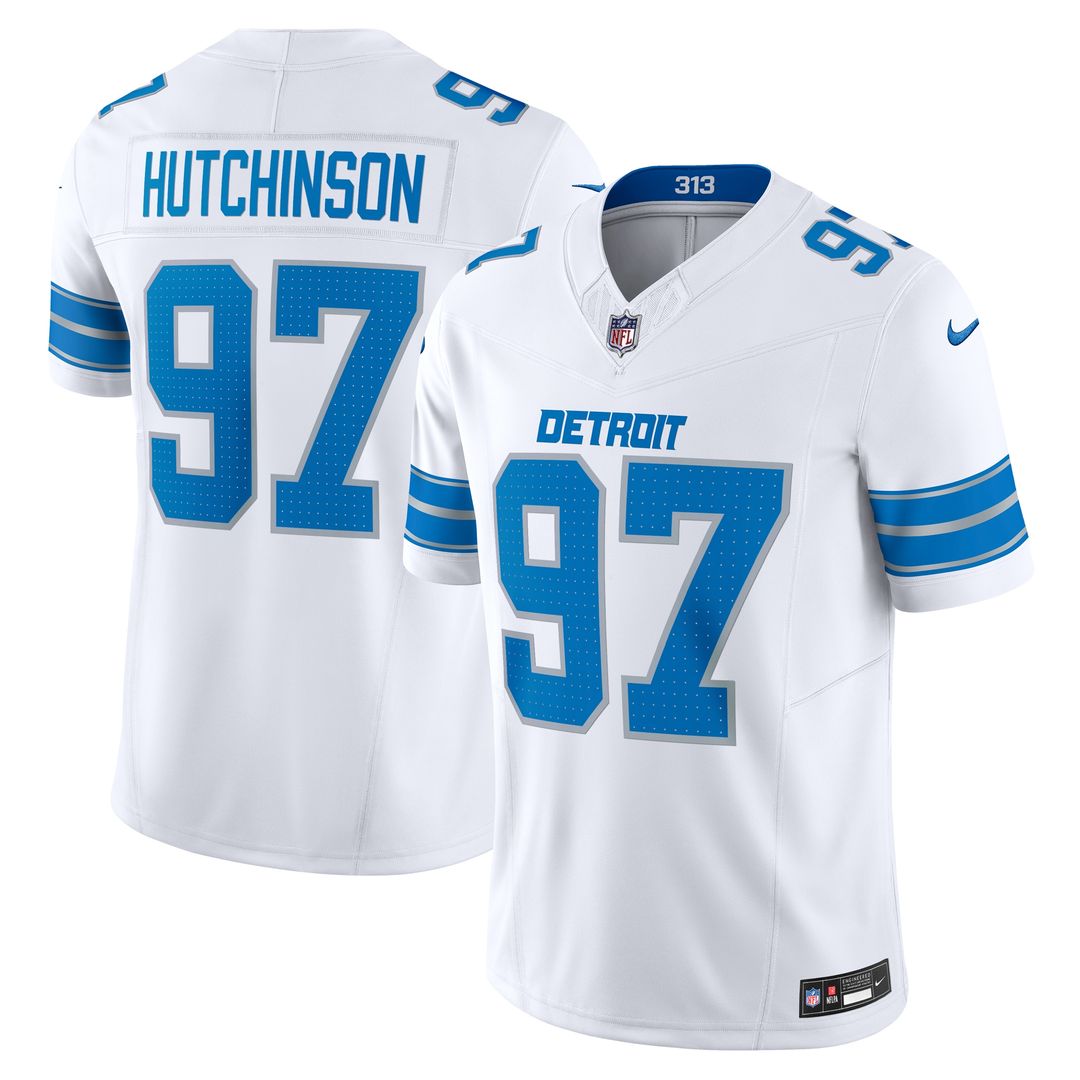 Aidan Hutchinson Detroit Lions Vapor F.U.S.E. Alternate Limited Jersey - Blue