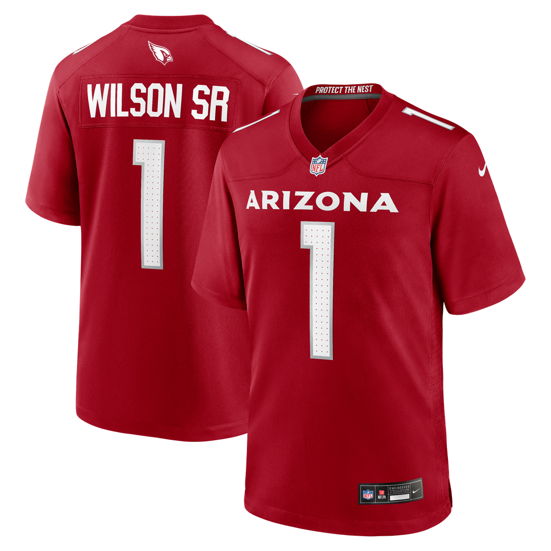 Mack Wilson Arizona Cardinals Team Game Jersey - Cardinal